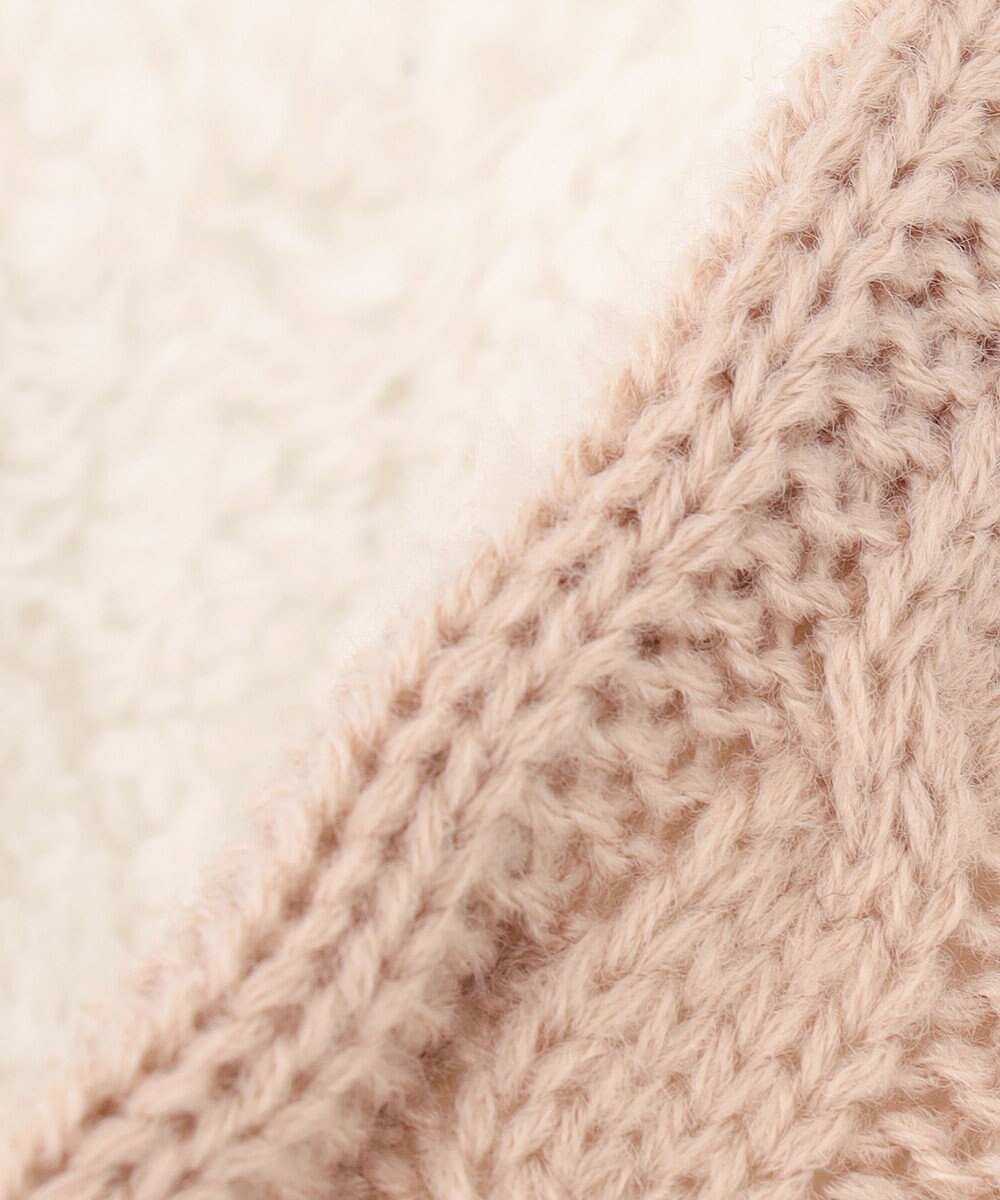 組曲 KIDS 【Fサイズ】ボアコンビ ニットマフラー 