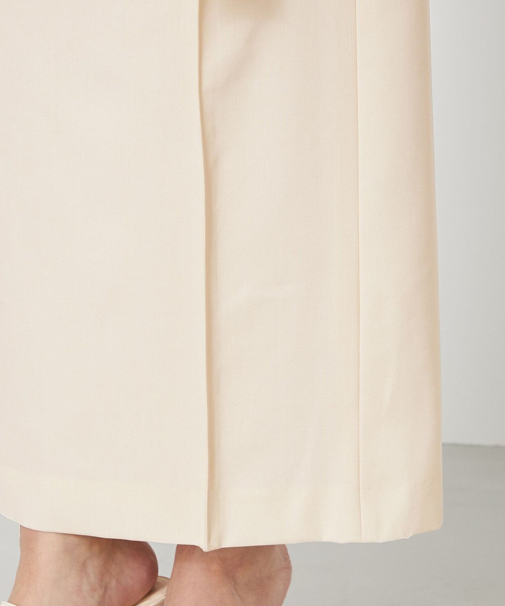 NAVE 【Nave・セットアップ可】ウールポリエステルツイルスカート 