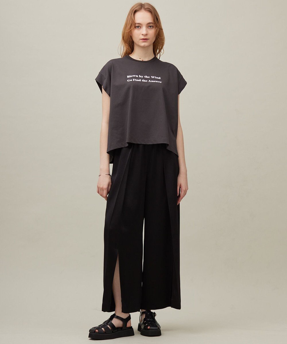 23区 【SACRA】トリアセサテン パンツ 