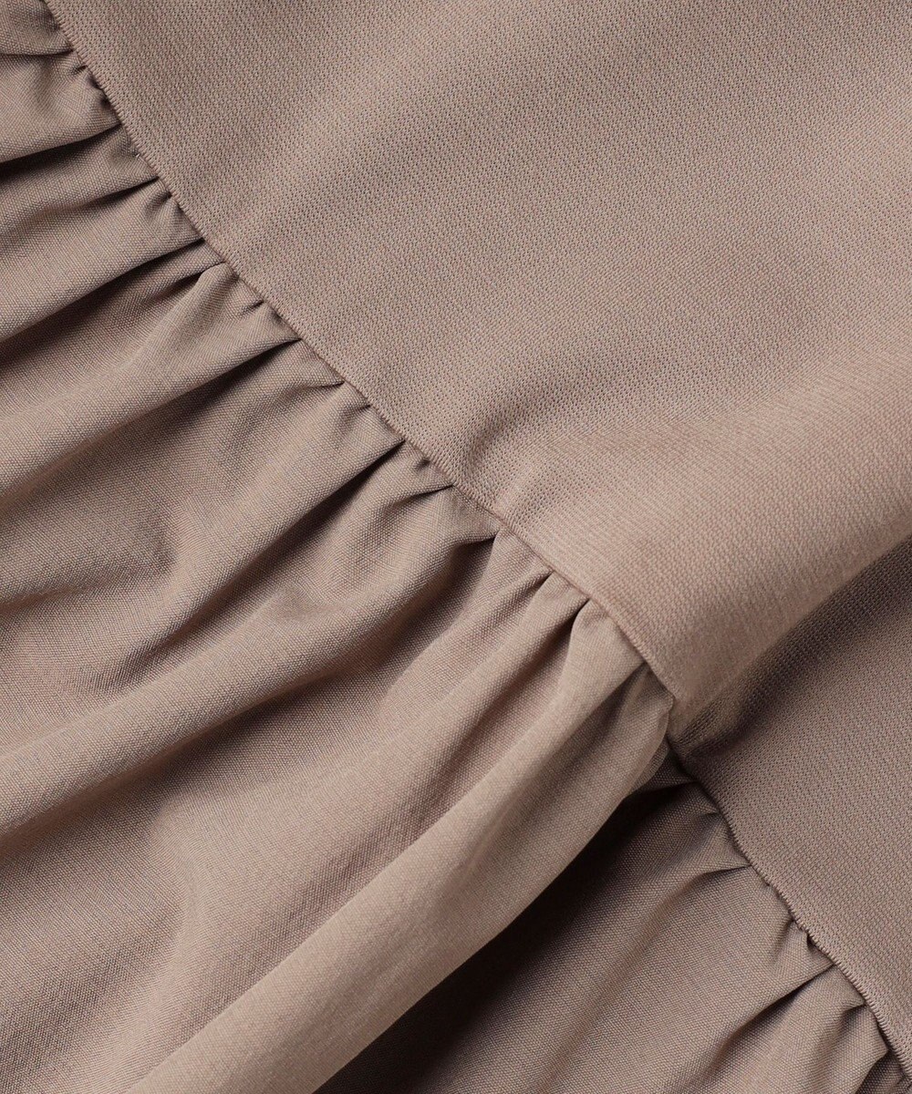 UNFILO L BEAUTY-FORM T コンビティアード ワンピース 