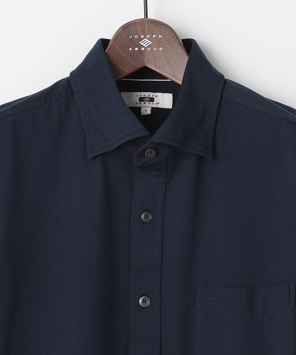 JOSEPH ABBOUD 【イージーケア】快適な着心地 ジャージーシャツ 