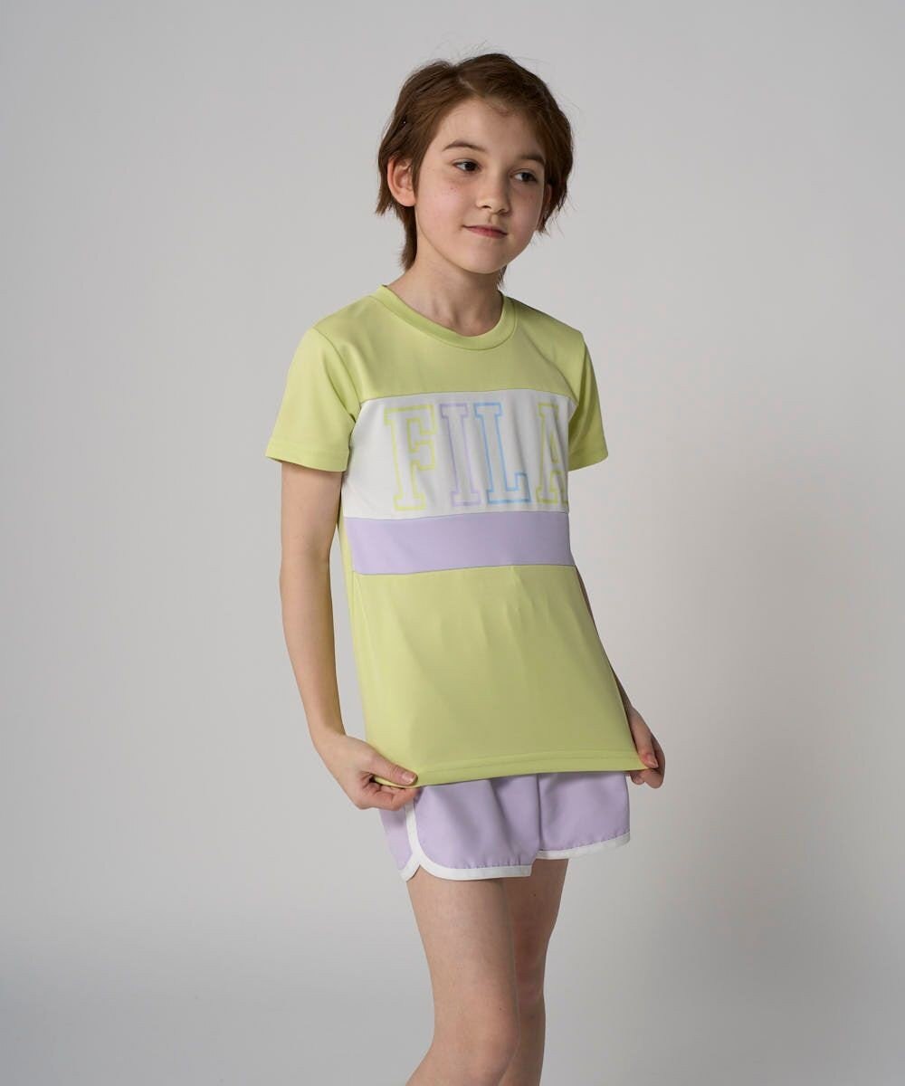 OP／FILA 【FILA】ドライピケ半袖Tシャツ 