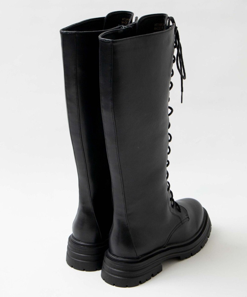 WEGO レースアップロングブーツ 
