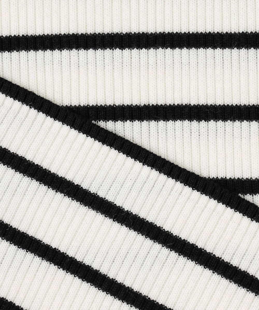 ANY ウールブレンドリブニット 