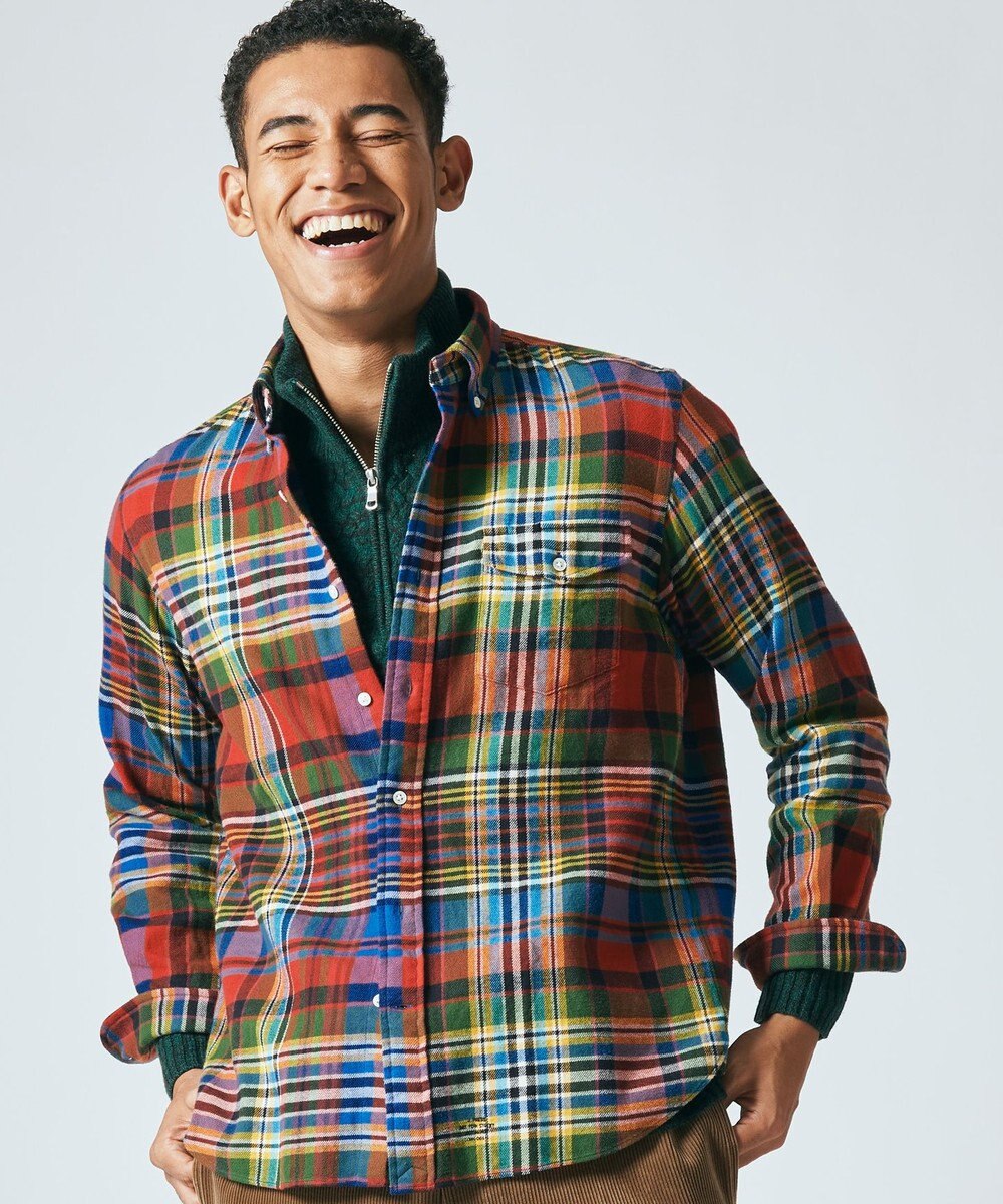 オーガニックネルマルチチェックボタンダウン ネルシャツ J Press Men ファッション通販 公式通販 オンワード クローゼット オーガニックネルマルチチェックボタンダウン ネルシャツ J Press Men ファッション通販 公式通販 オンワード クローゼット