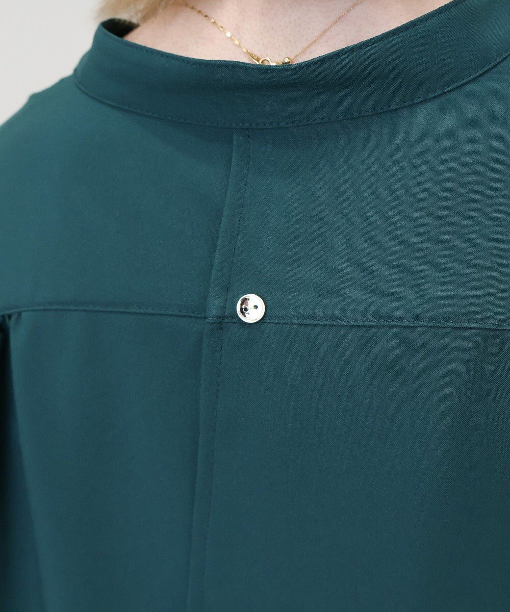 AMERICAN HOLIC 金ボタンバックシャンロングシャツ 