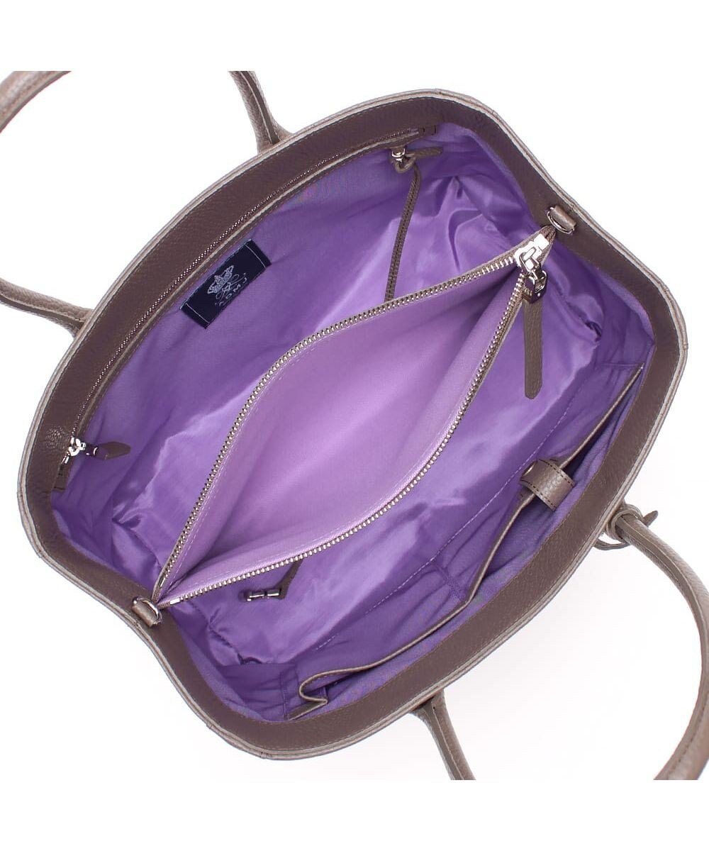 A.D.M.J. 【A4収納可】牛革 トートバッグ 32cm※SILVER金具 