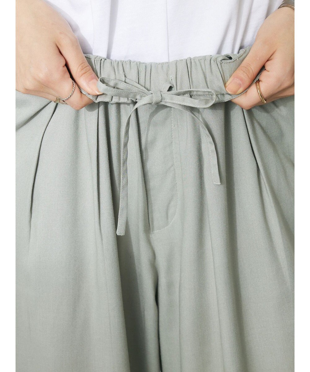 CRAFT STANDARD BOUTIQUE レーヨンワイドパンツ 