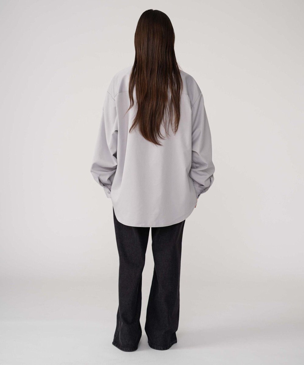 WEGO 【ユニセックス着用ITEM/MLサイズ展開】TRボウタイシャツ（LS） 