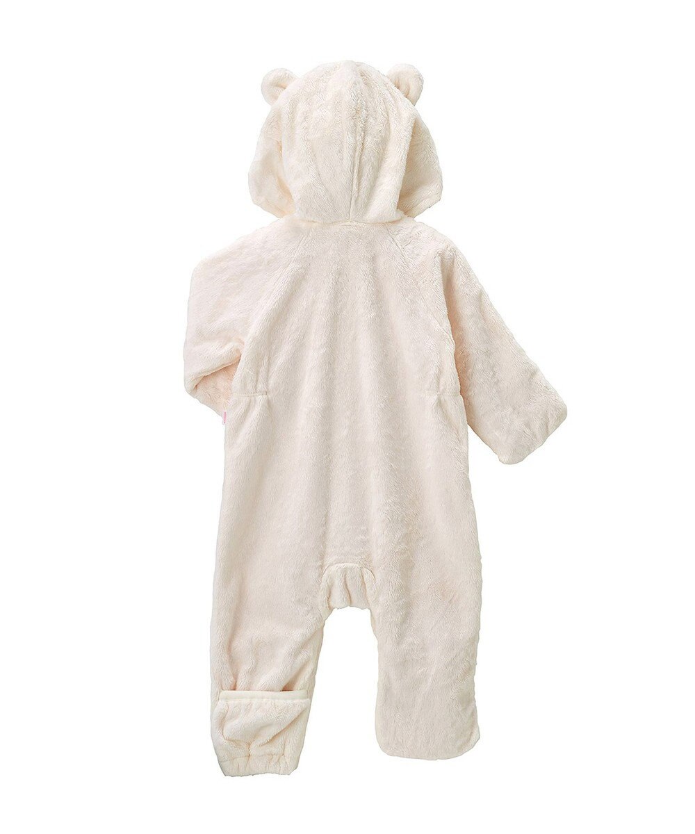 MIKI HOUSE HOT BISCUITS 【ミキハウス】【60-80cm】 マイクロファー カバーオール 