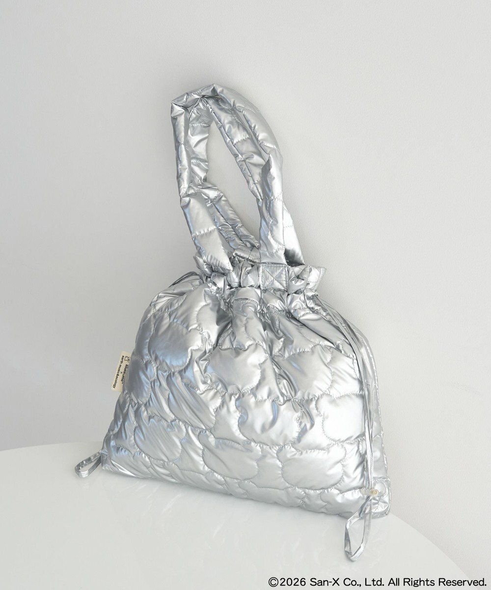 earth music&ecology 【予約】リラックマ×earth シルエットキルトトートバッグ 