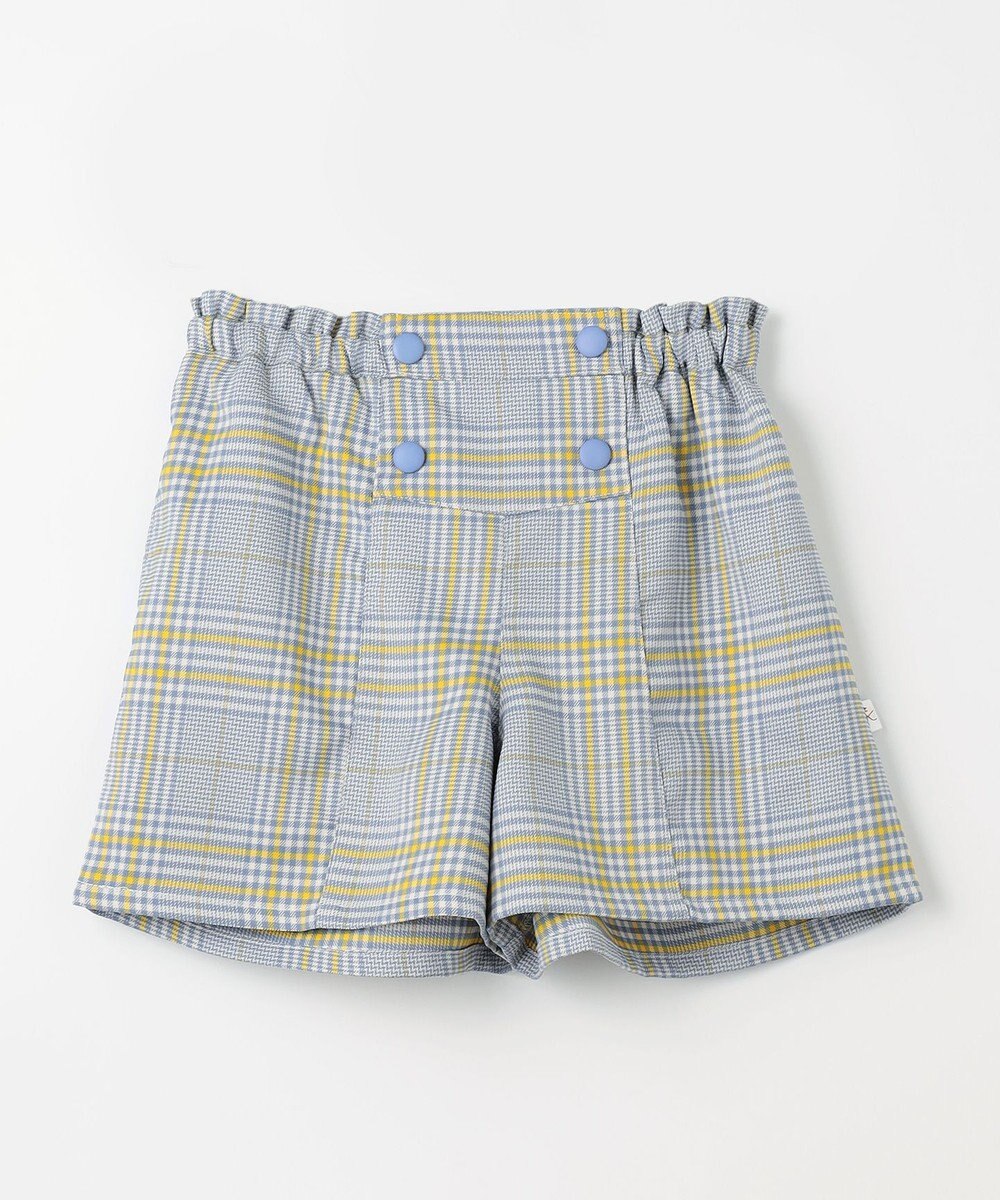 組曲 KIDS 【150-160cm】Chocolat de check キュロット 