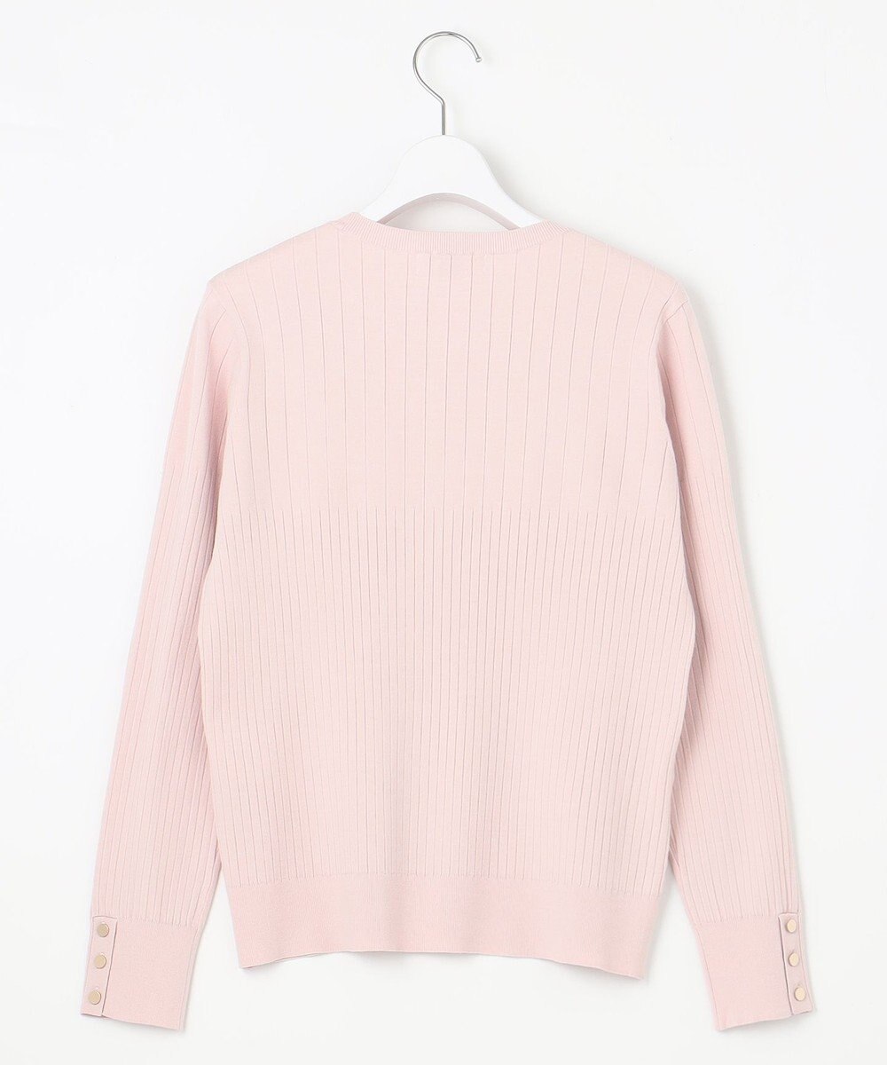 J.PRESS LADIES 【洗える】RAYON STRETCH PLAIN クルーネック ニット 