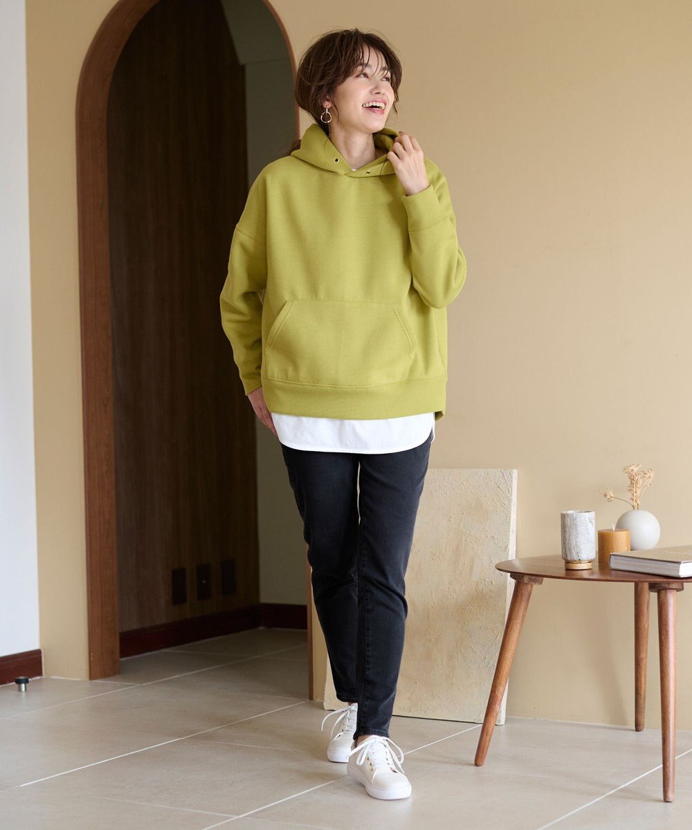 ANY 【美脚見え/お腹周りスッキリ/洗濯機可】スタイルアップスキニー 