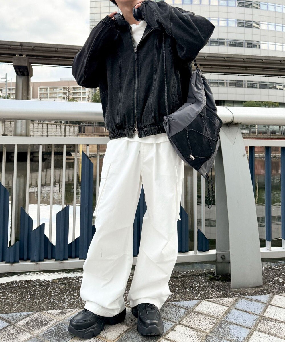 WEGO 【ユニセックス着用ITEM】コードデザインナップサック 