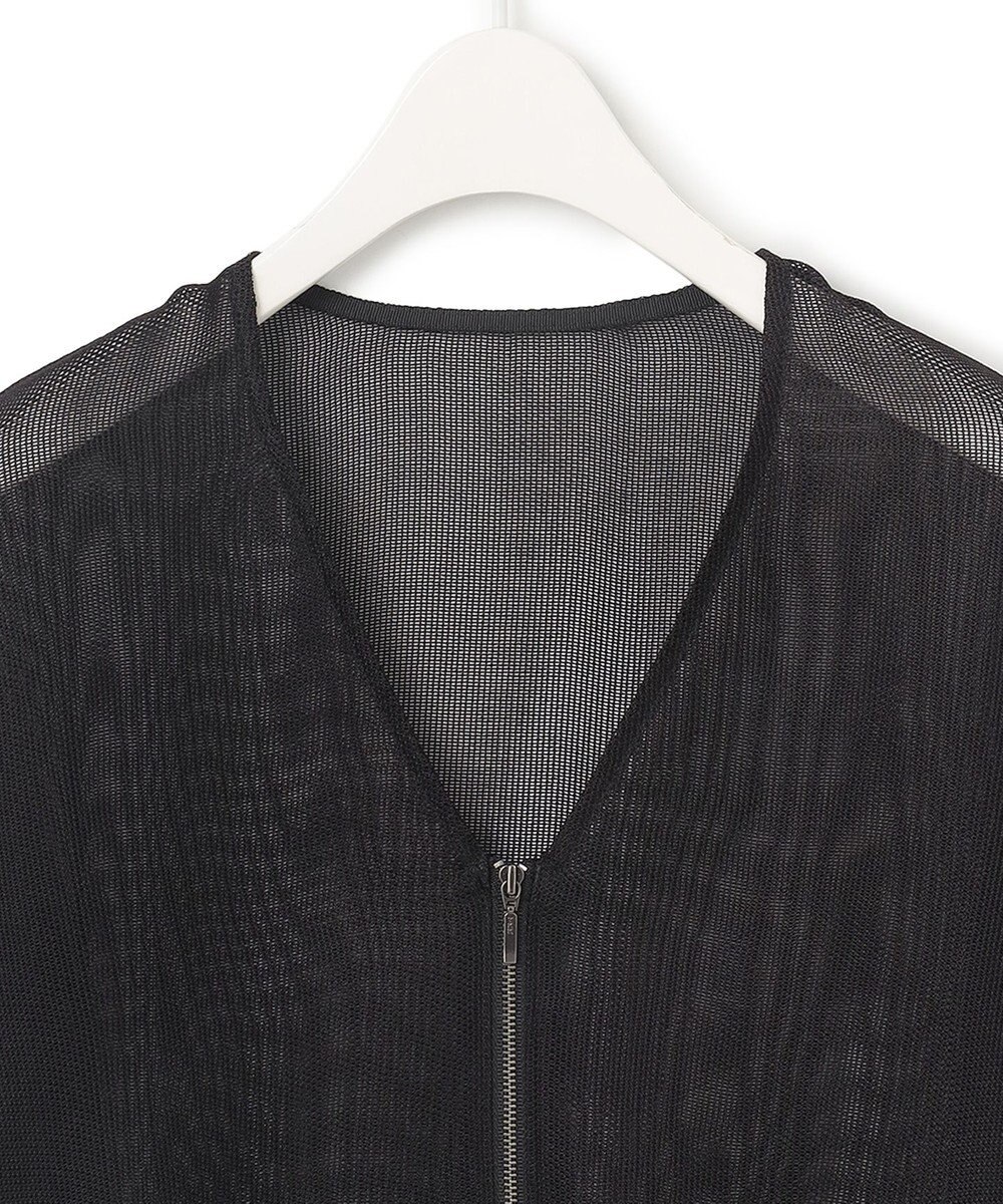 ICB 【洗える】Ta/Peメッシュ ブルゾン 