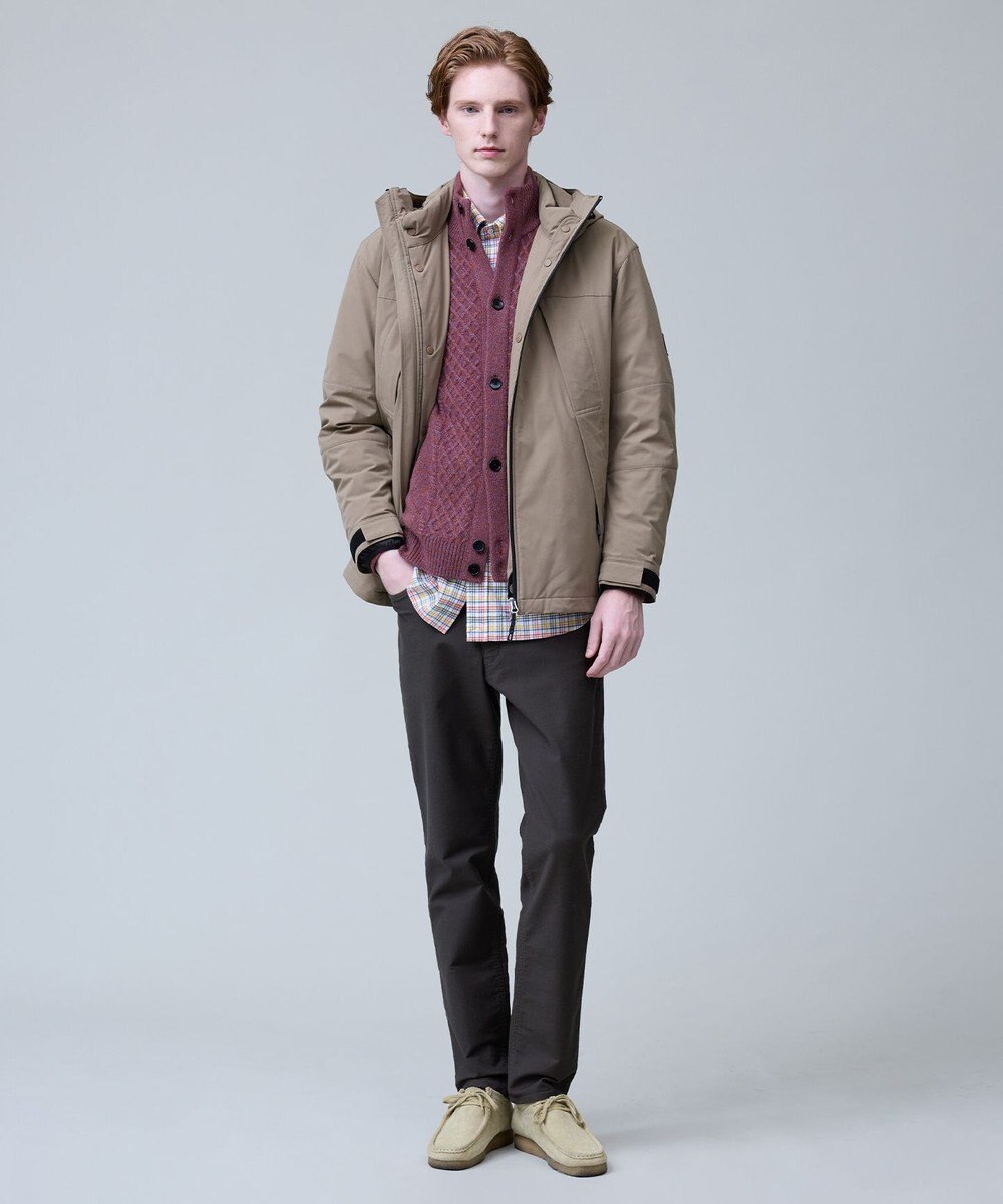 J.PRESS MEN 【ストレッチ】ハイパワーストレッチバーズアイ パンツ 