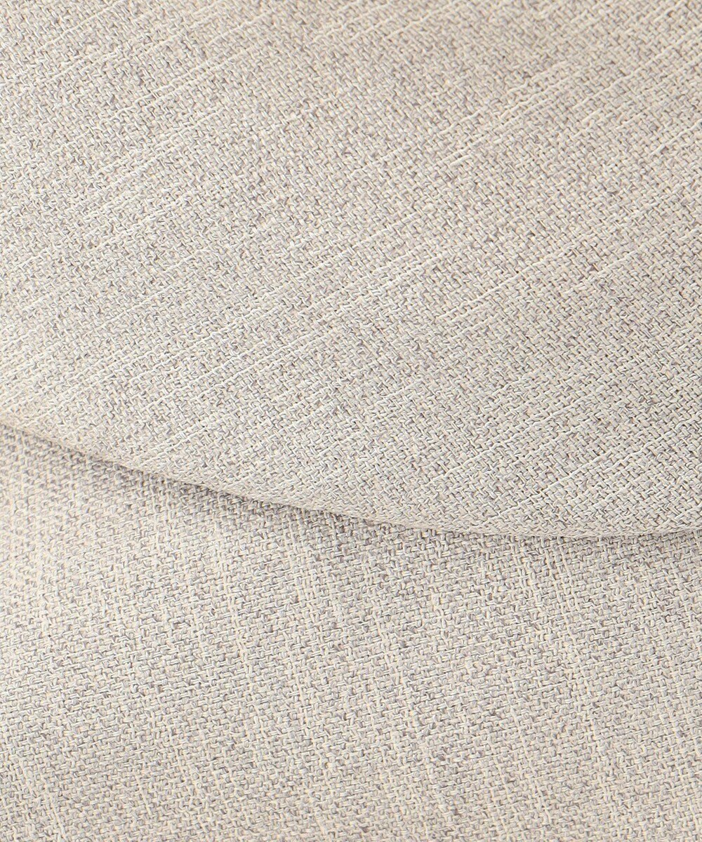 自由区 【洗える】フェイクリネンワイドブリム ハット 