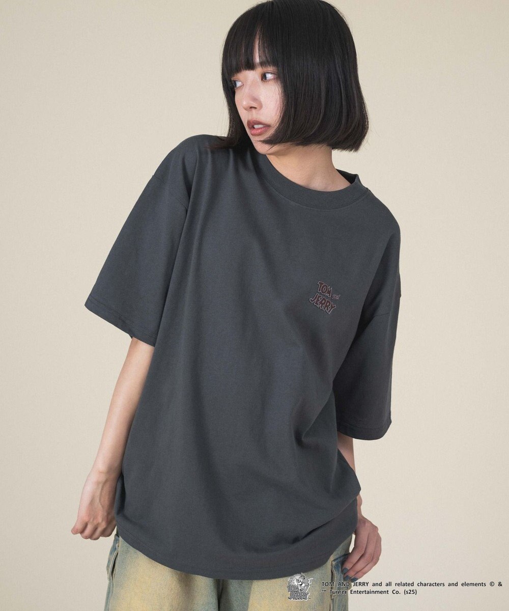 WEGO 【新柄追加/ユニセックス着用アイテム/SMLサイズ展開】TOMandJERRYグラフィックT（S） 