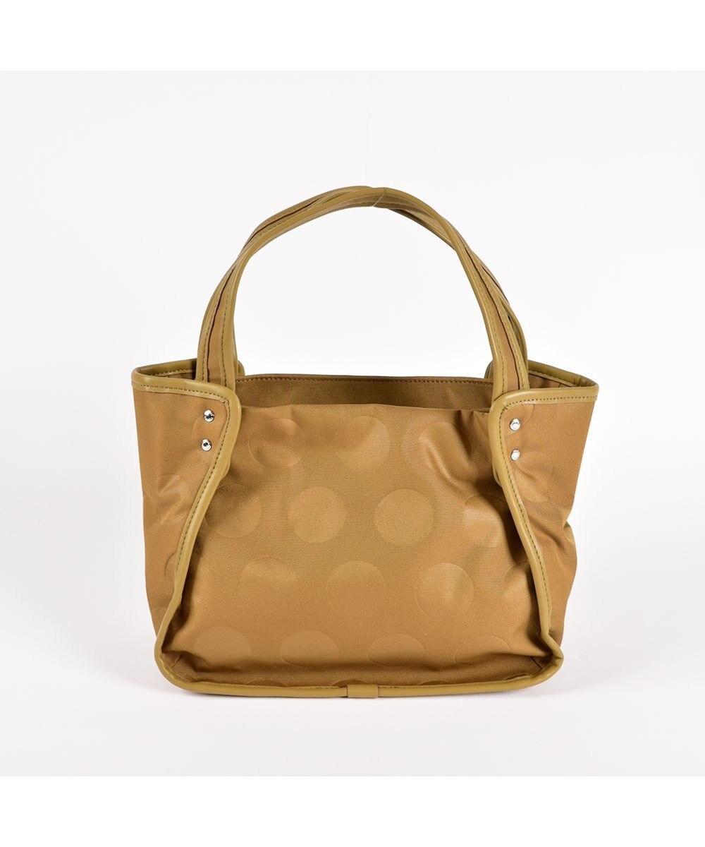 Y'SACCS ヒートエンボス ポルカドットトート Sサイズ 