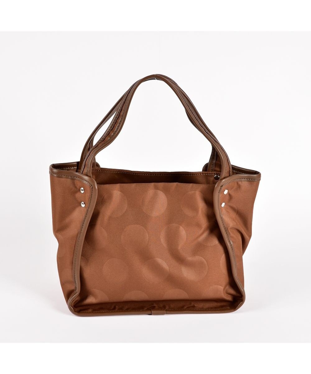 Y'SACCS ヒートエンボス ポルカドットトート Sサイズ 