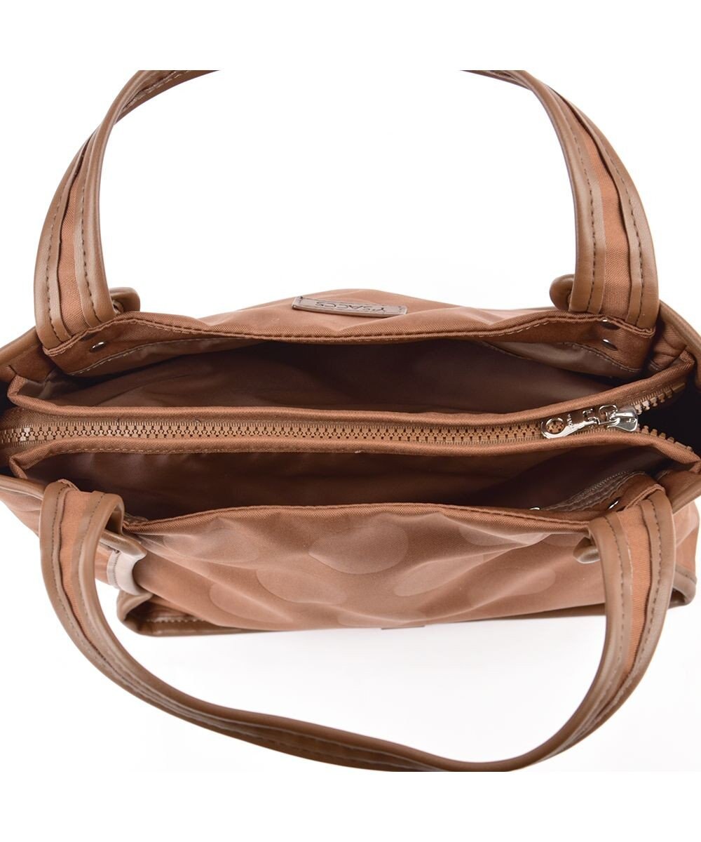 Y'SACCS ヒートエンボス ポルカドットトート Sサイズ 