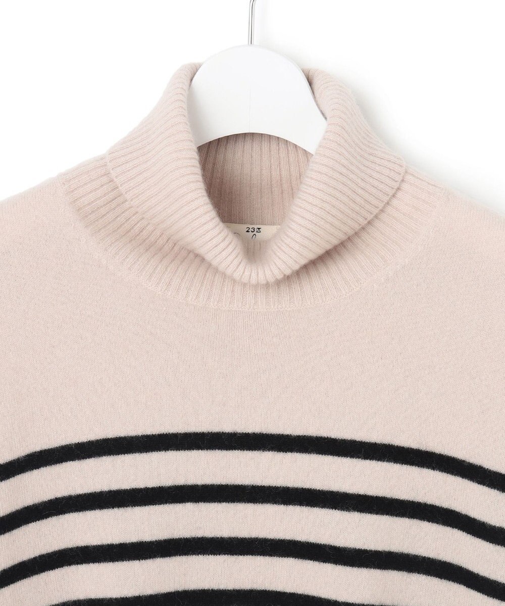 23区 ピュアカシミヤ タートルネック  ニット 