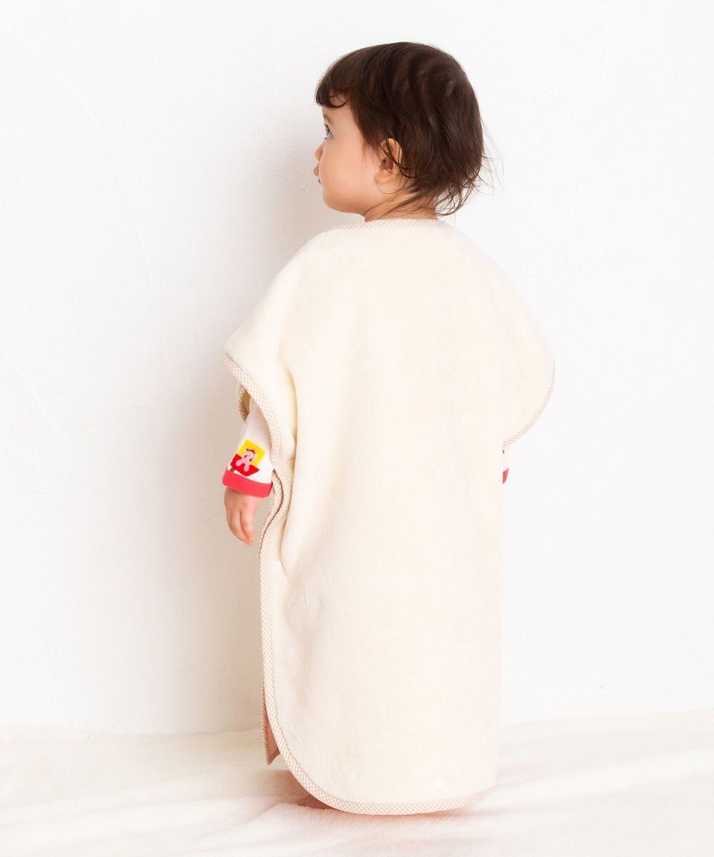 MIKI HOUSE HOT BISCUITS 顔ドン コットンスリーパー 