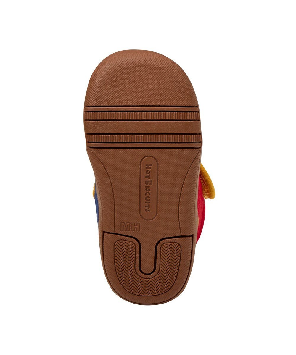 MIKI HOUSE HOT BISCUITS 【14-16cm】 かかと顔ドン あったかボア付き セカンドシューズ 