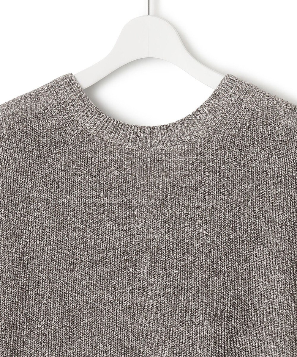 23区 L 【前後着用可能】ピュアリネン 2WAY ニット 