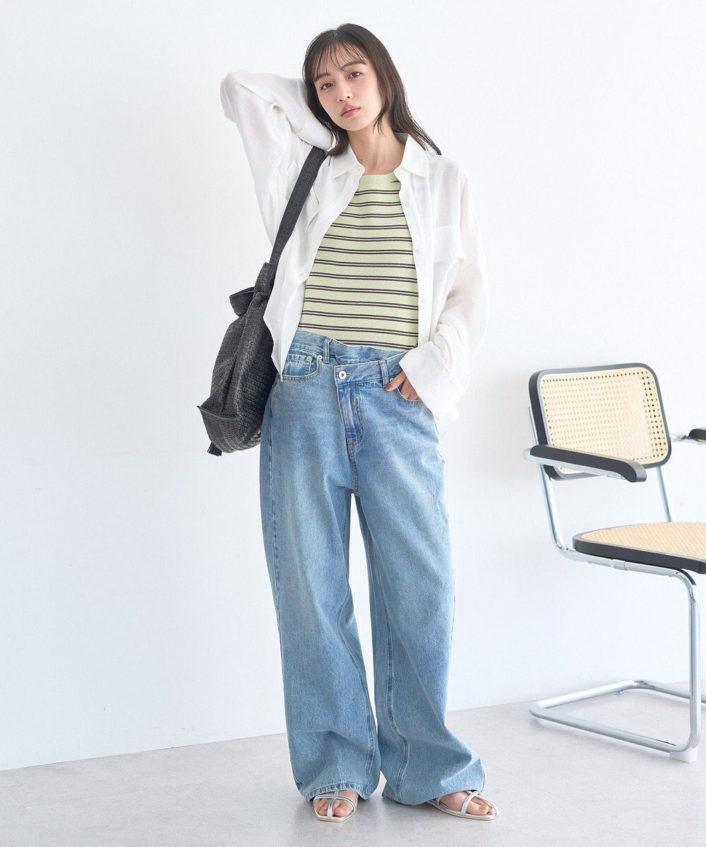 earth music&ecology ニットタンクトップ 