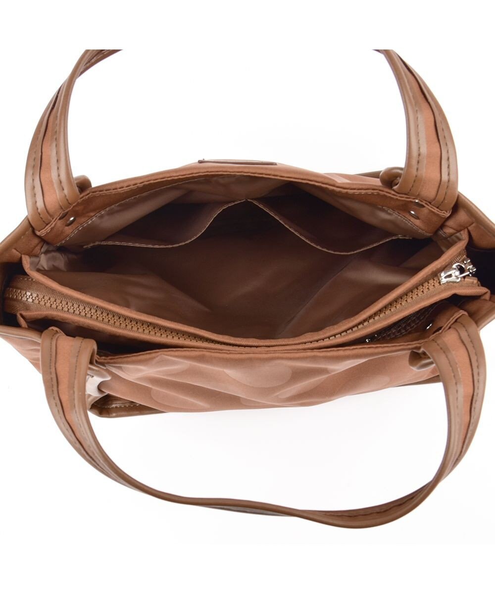 Y'SACCS ヒートエンボス ポルカドットトート Sサイズ 