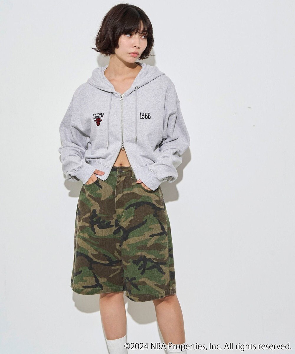 WEGO 別注NBAショートWZIPパーカー 