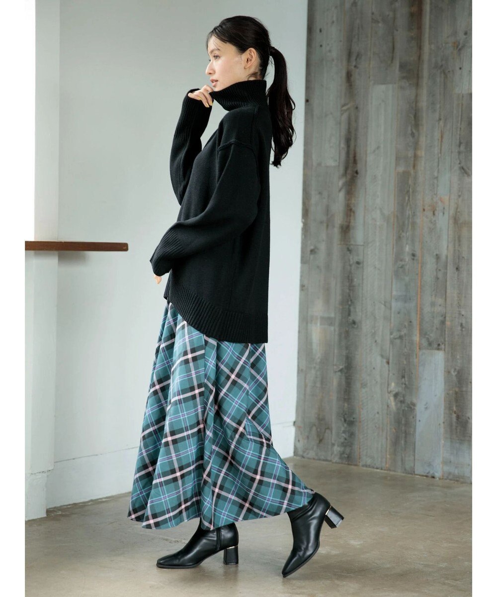 Green Parks ・Ｐｅｔｉｔ　Ｆｌｅｕｒ　タートルバックスリットニット 