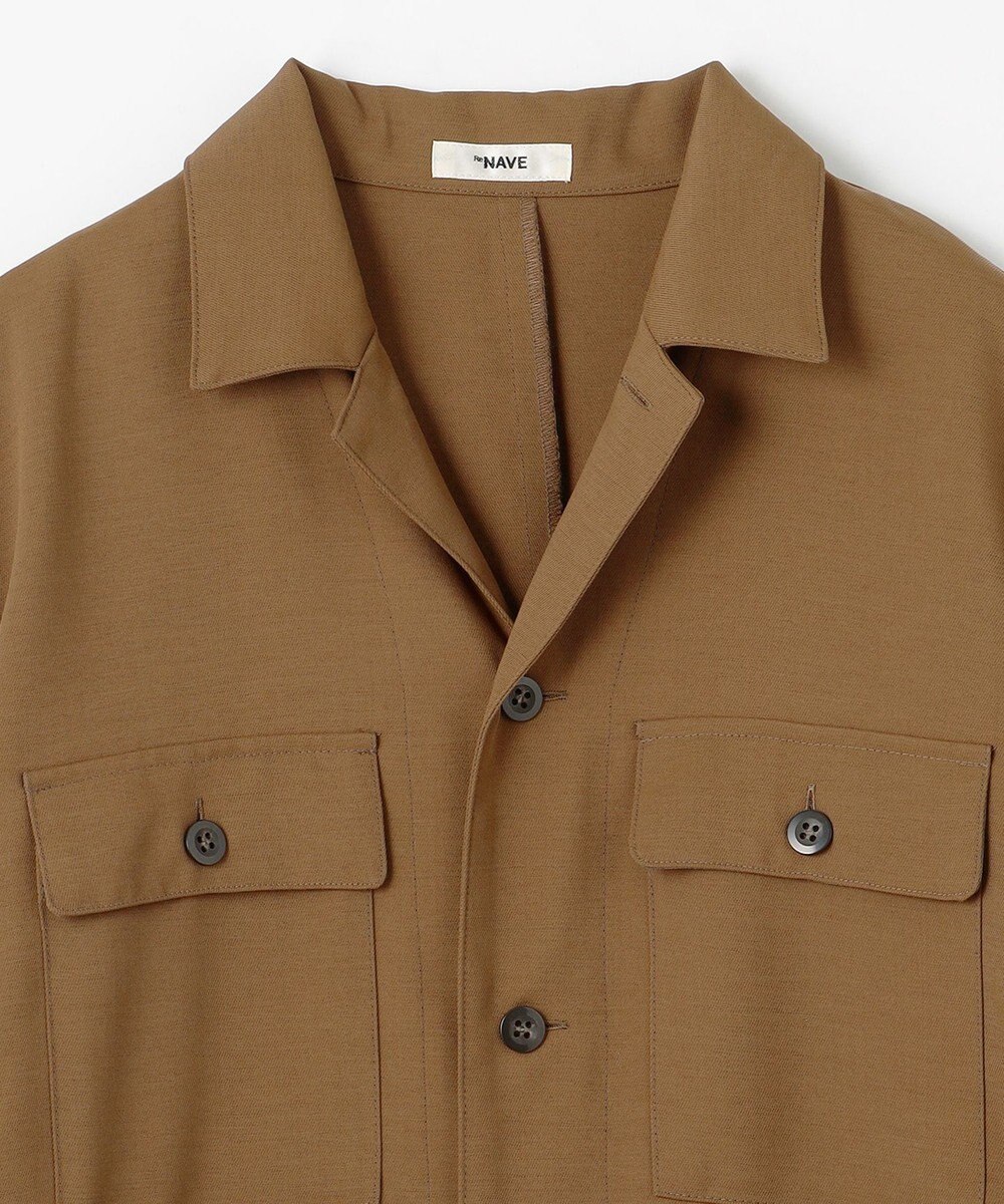 NAVE 【ReNAVE・洗える/UVカット】スパンポリエステル ジャンプスーツ 