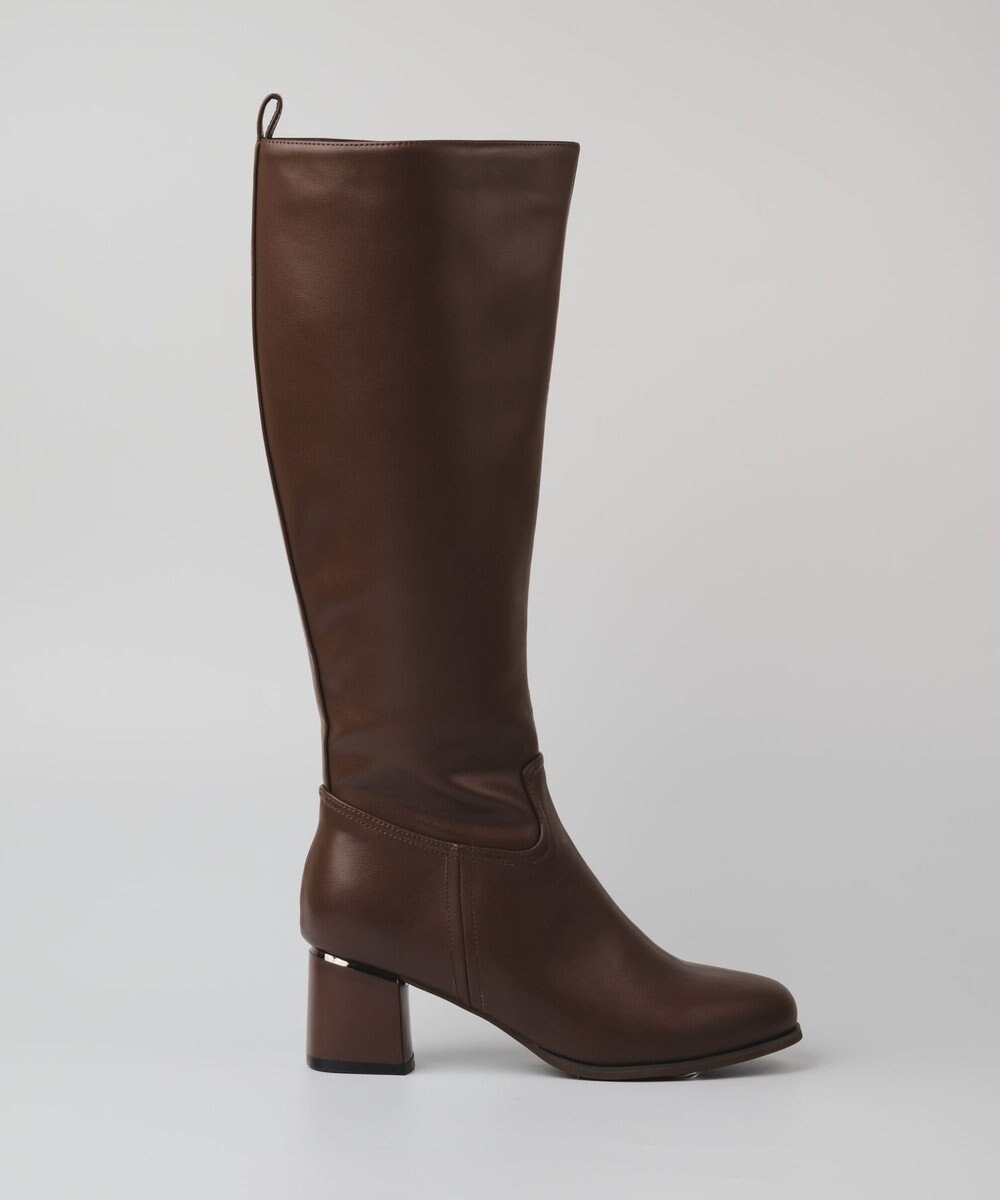 BONTRE 【PRECIEUX JOUET/プレシュウジュエ】メタルヒールロングブーツ 