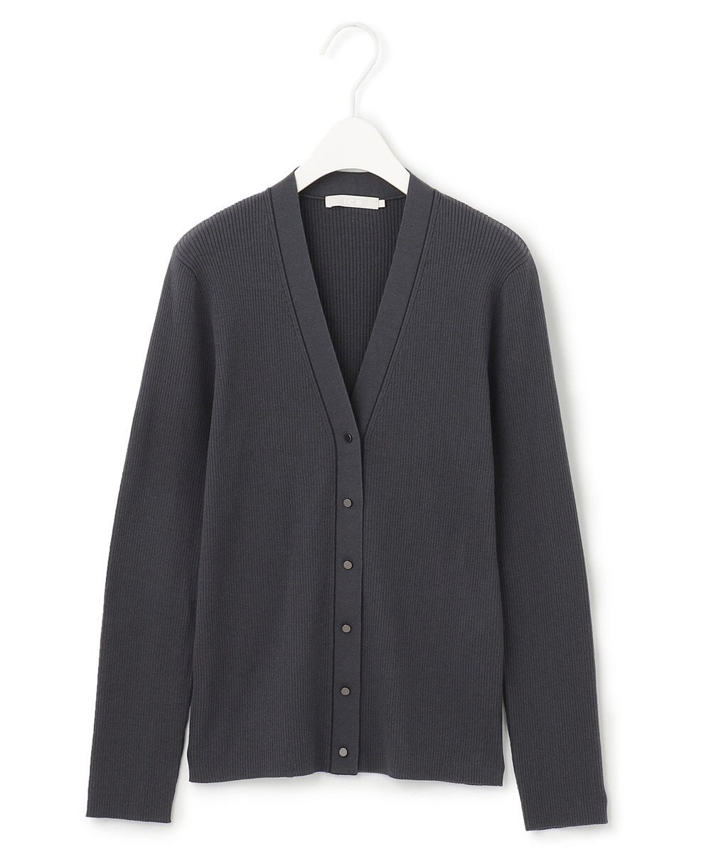 ICB 【洗える】 コンパクトリブ カーディガン 