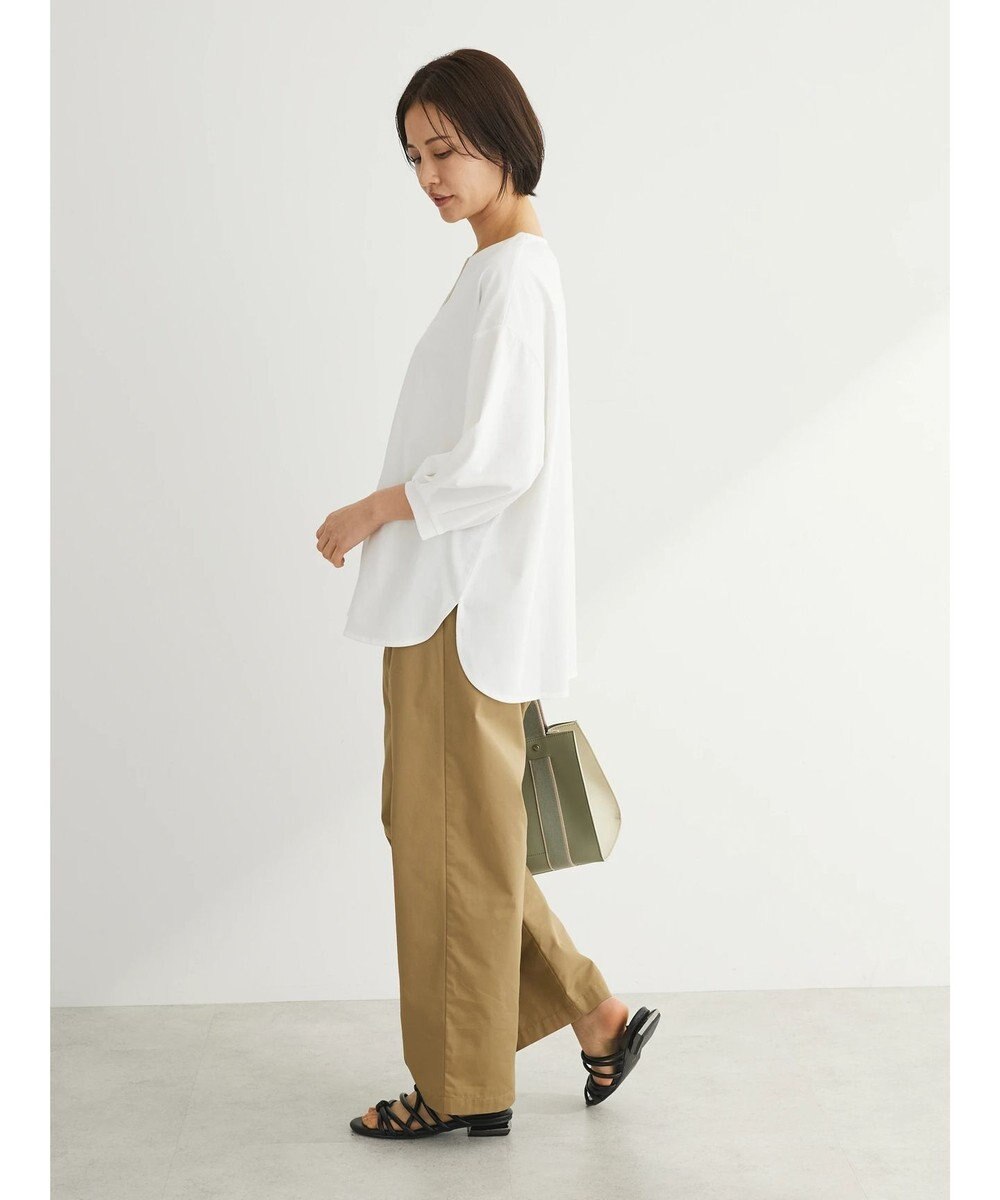 Green Parks ＢＰスキッパー七分袖カットプルオーバー 