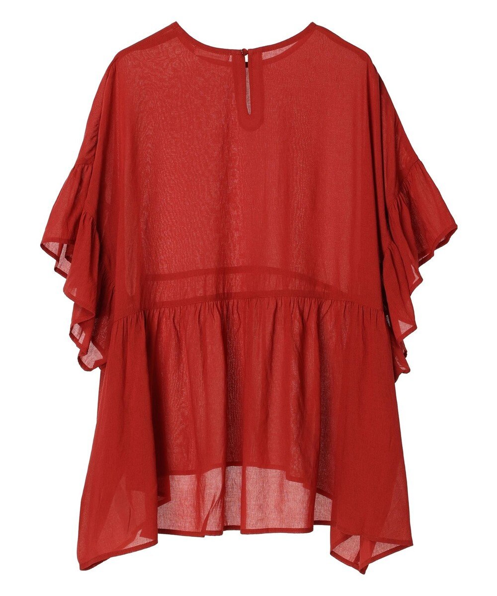 CRAFT STANDARD BOUTIQUE ウ゛ィンテージボイルティアード切替ブラウス 