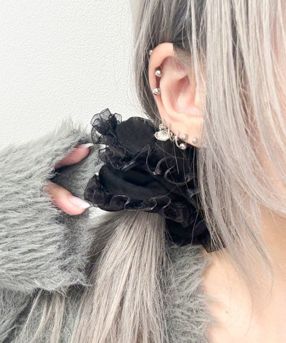 WEGO Lスウェットフリルシュシュ 