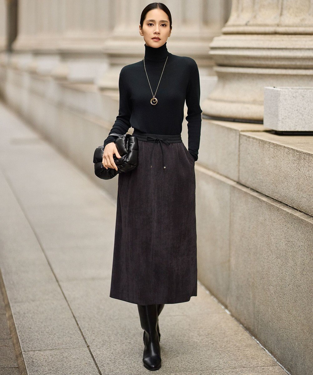 自由区 L 【SHIHOさん着用】ウールシルクミックスインナー ニット 