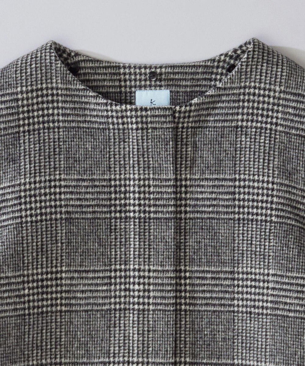 組曲 2WAYショートビーバー フーテッドコート 