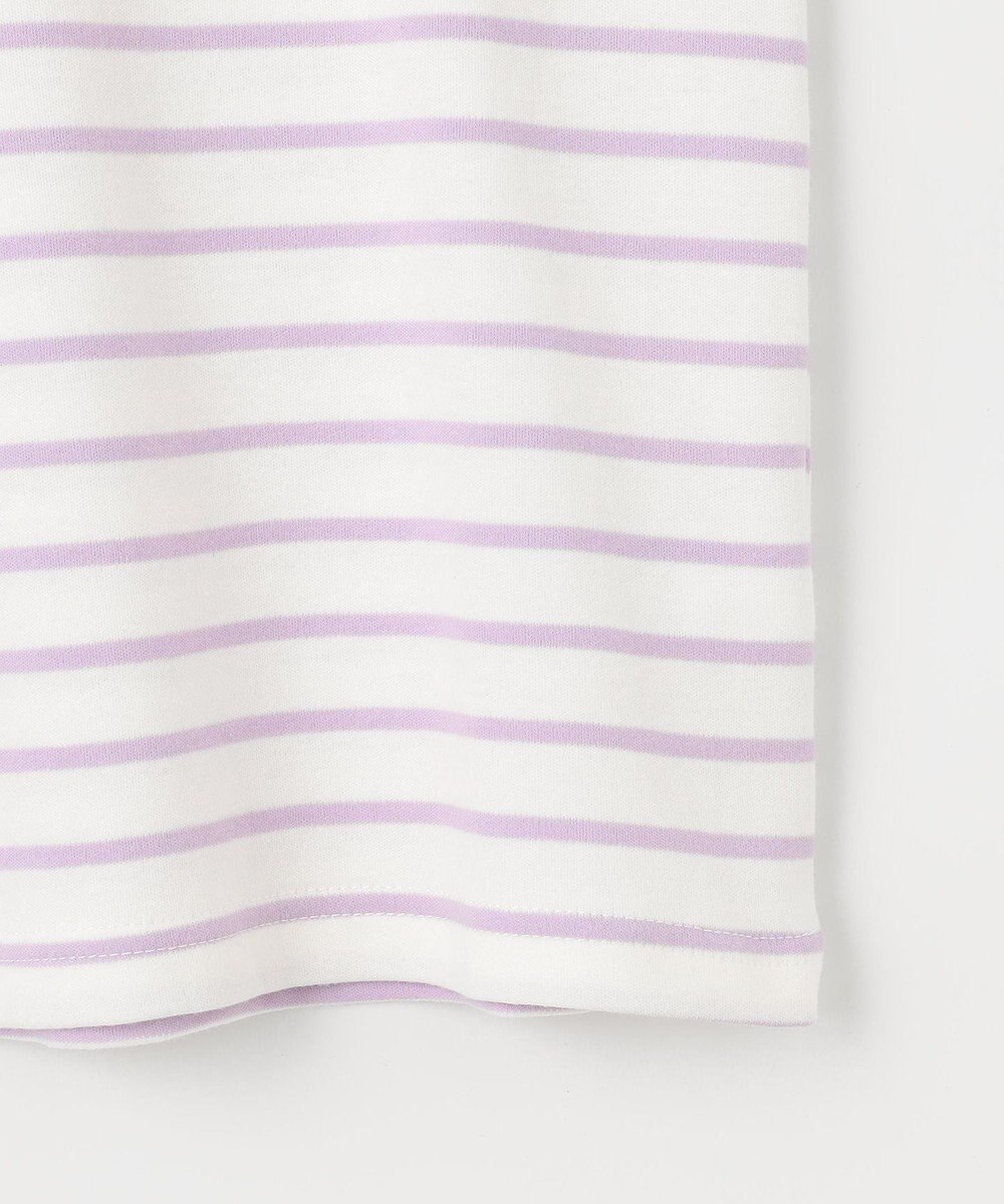 ANY KIDS リボン×ボーダー長袖Tシャツ 