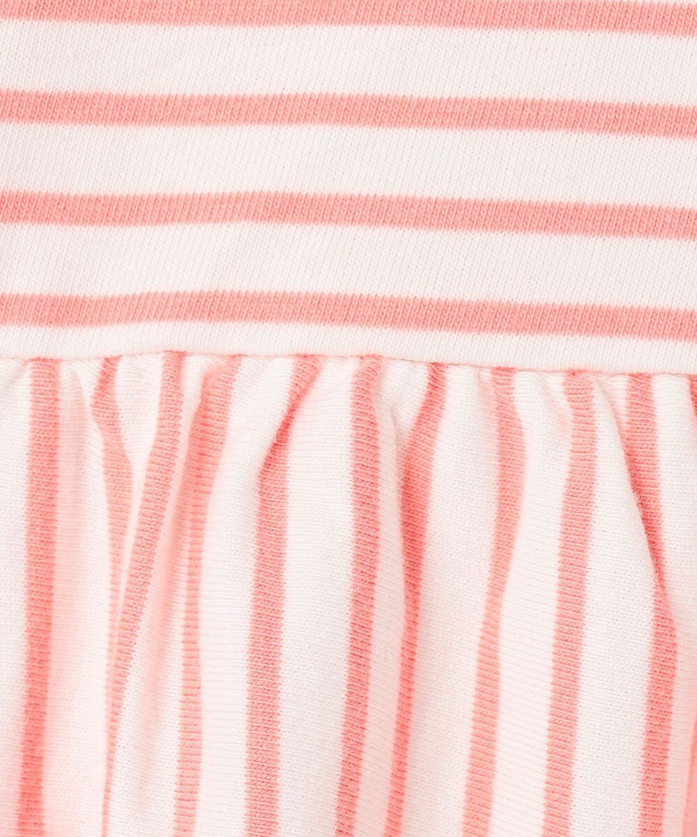 組曲 KIDS 【UVケア】【110-140㎝】マリンボーダー チュニック 