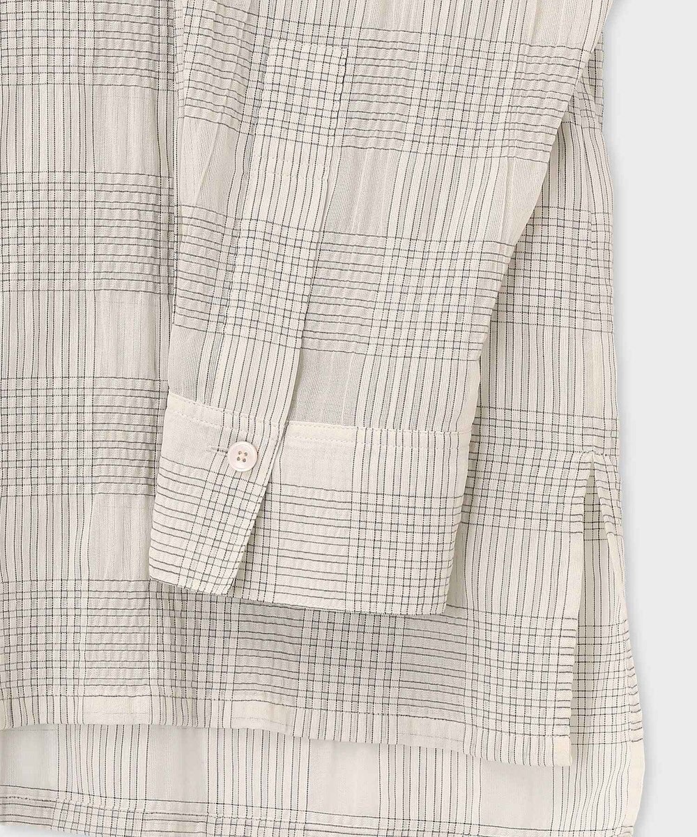 Paul Smith ワッシャーチェック シアー 長袖 シャツ 