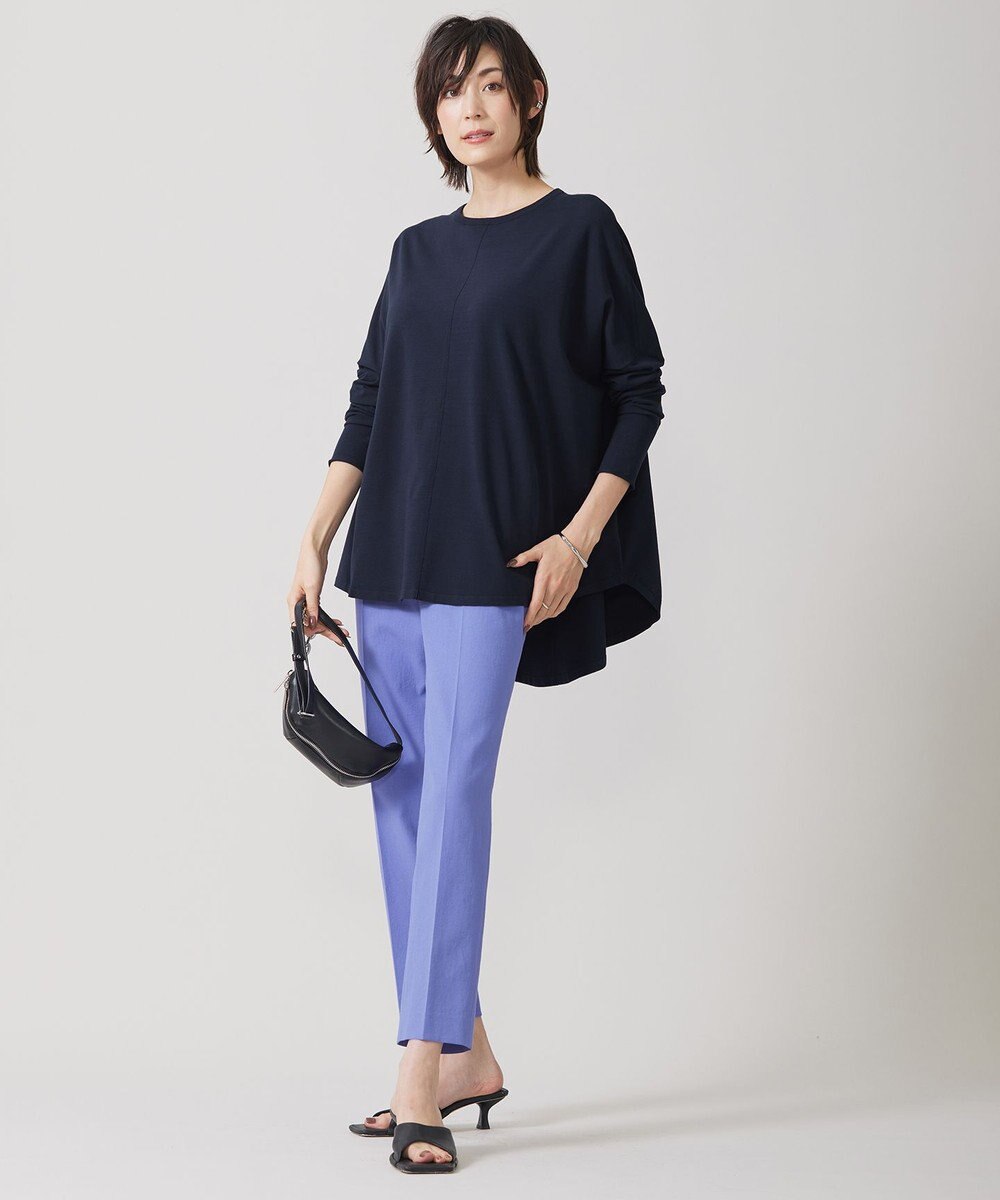 ICB 【洗える】 ヴィスコースワイド プルオーバー 