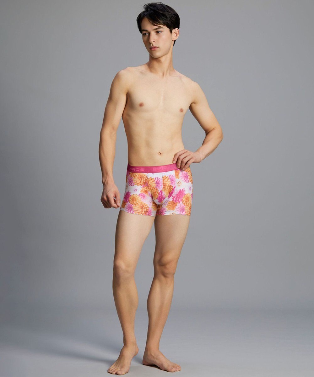 WACOAL MEN ボクサーパンツ 【ハナコトバパンツ】 フロント快適設計 肌あたり軽減設計 誕生日 記念日 前閉じ 下着 メンズ GT3221 /ブロス バイ ワコールメン 