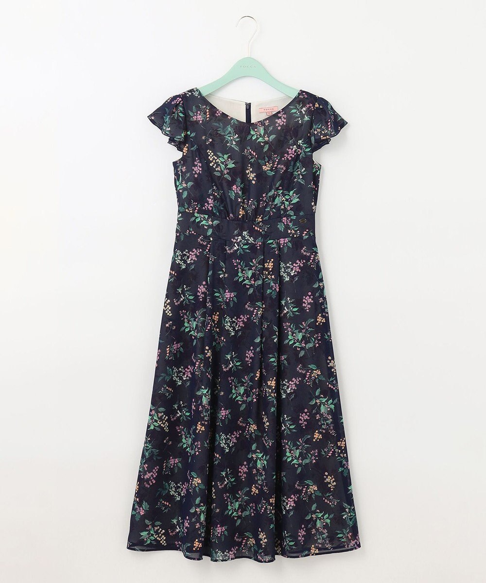 TOCCA 【洗える！】WATERCOLOR HARMONY ロングドレス 