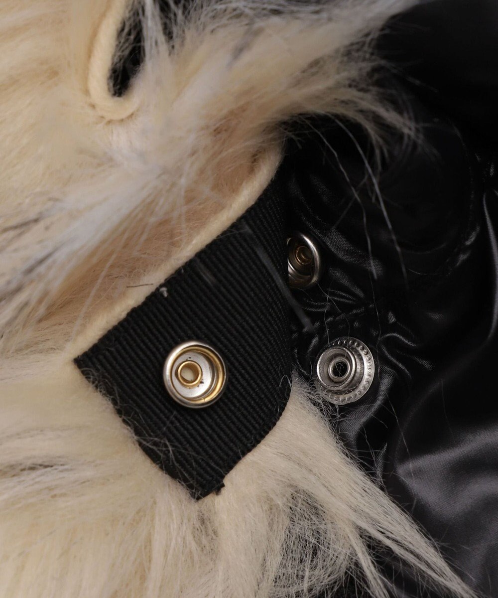 WEGO 【ユニセックス着用ITEM】2WAYシャイニーパファーフーディー 