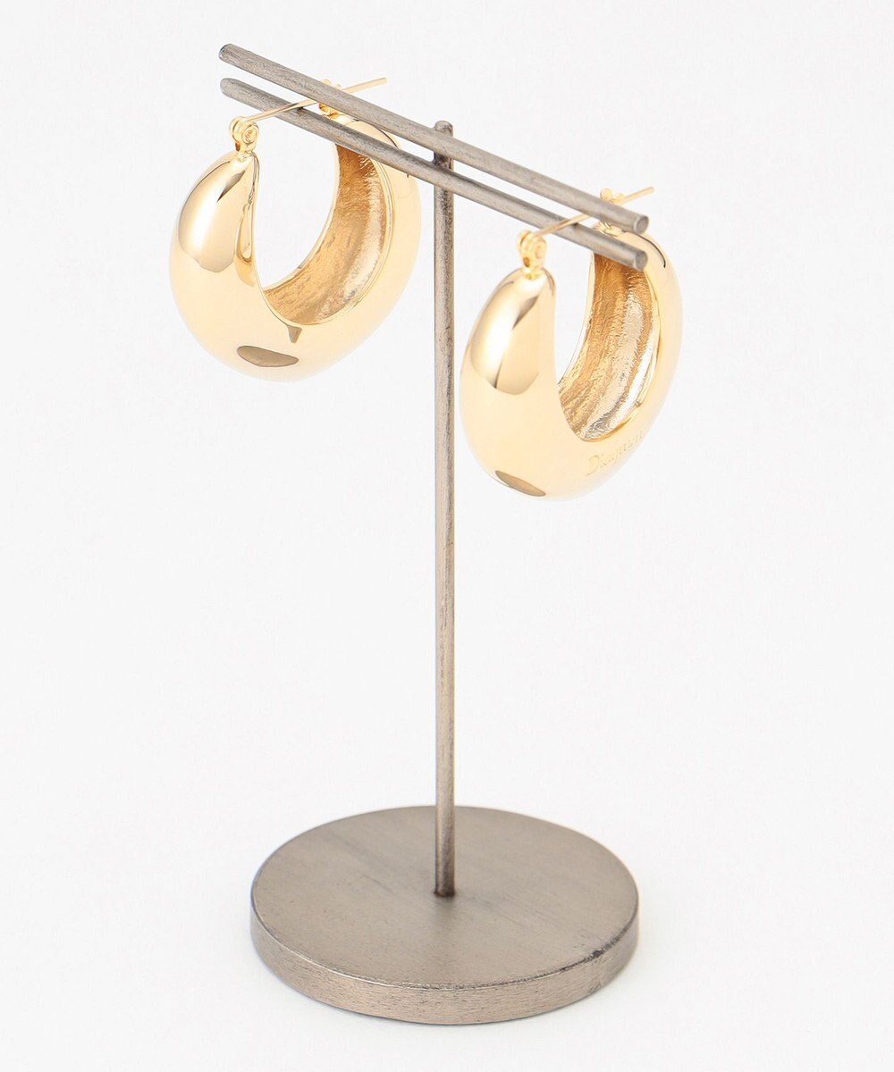 GRACE CONTINENTAL ボリュームフープピアス 